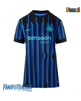 Inter Milan Tricou Fotbal Replică 2025-26 Femei Acasa